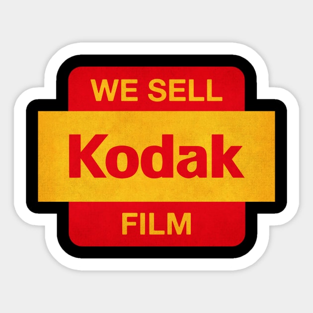 We Sell Kodak Film Sticker by tdilport